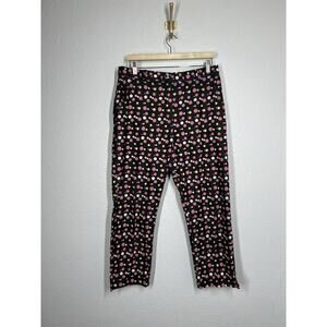 Bettie Page By Tatyana Polka Dot Pin Up Pants Size XXL Crop High Rise